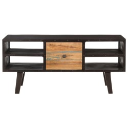 vidaXL Mesa de centro de madera maciza reciclada 100x50x45 cm
