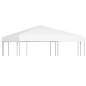 vidaXL Toldo de cenador 270 g/m² 3x3 m blanco vidaXL Toldo de cenador 270 g/m² 3x3 m blanco