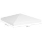 vidaXL Toldo de cenador 270 g/m² 3x3 m blanco vidaXL Toldo de cenador 270 g/m² 3x3 m blanco