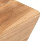 vidaXL Mesa de centro forma de V madera maciza de acacia 66x66x30 cm