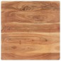 vidaXL Mesa de centro forma de V madera maciza de acacia 66x66x30 cm