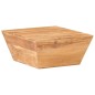vidaXL Mesa de centro forma de V madera maciza de acacia 66x66x30 cm