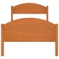 vidaXL Estructura de cama madera maciza pino marrón miel 100x200 cm vidaXL Estructura de cama madera maciza pino marrón miel 100x200 cm
