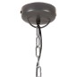 vidaXL Lámpara colgante industrial hierro gris y madera 35 cm E27 vidaXL Lámpara colgante industrial hierro gris y madera 35 cm E27