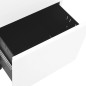 vidaXL Armario archivador acero blanco 39x45x67 cm vidaXL Armario archivador acero blanco 39x45x67 cm
