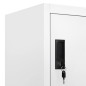 vidaXL Taquilla de acero blanco 90x45x180 cm vidaXL Taquilla de acero blanco 90x45x180 cm