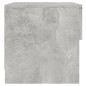 vidaXL Mesita de noche madera contrachapada gris hormigón vidaXL Mesita de noche madera contrachapada gris hormigón