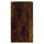 vidaXL Aparador de madera de ingeniería roble ahumado 70x40,5x75 cm