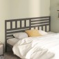 vidaXL Cabecero de cama madera maciza de pino gris 186x4x100 cm vidaXL Cabecero de cama madera maciza de pino gris 186x4x100 cm