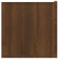 vidaXL Muebles para TV colgantes 2 uds madera roble marrón 60x30x30cm