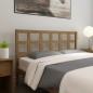 vidaXL Cabecero de cama madera maciza pino marrón miel 165,5x4x100 cm vidaXL Cabecero de cama madera maciza pino marrón miel 165,5x4x100 cm