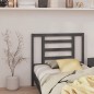 vidaXL Cabecero de cama madera maciza de pino gris 106x4x100 cm vidaXL Cabecero de cama madera maciza de pino gris 106x4x100 cm