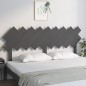 vidaXL Cabecero de cama madera maciza de pino gris 178x3x80,5 cm vidaXL Cabecero de cama madera maciza de pino gris 178x3x80,5 cm