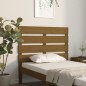 vidaXL Cabecero madera maciza de pino marrón miel 100x3x80 cm vidaXL Cabecero madera maciza de pino marrón miel 100x3x80 cm