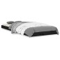 vidaXL Estructura de cama madera maciza de pino negro 75x190 cm vidaXL Estructura de cama madera maciza de pino negro 75x190 cm