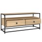 vidaXL Mueble para TV madera contrachapada roble Sonoma 100x35x45 cm