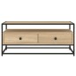 vidaXL Mueble para TV madera contrachapada roble Sonoma 100x35x45 cm