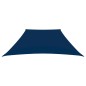 vidaXL Toldo de vela trapezoidal de tela oxford azul 3/5x4 m vidaXL Toldo de vela trapezoidal de tela oxford azul 3/5x4 m
