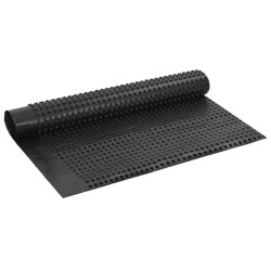 vidaXL Lámina de drenaje nodular 2 unidades HDPE 400 g/m² 1x20 m