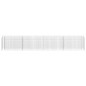 vidaXL Arriate de gaviones de acero galvanizado 360x30x60 cm vidaXL Arriate de gaviones de acero galvanizado 360x30x60 cm