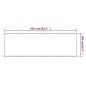 vidaXL Toldo vertical tela oxford azul 100x420 cm vidaXL Toldo vertical tela oxford azul 100x420 cm