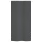 vidaXL Toldo pantalla para balcón tela oxford gris antracita 120x240cm vidaXL Toldo pantalla para balcón tela oxford gris antracita 120x240cm