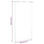 vidaXL Toldo pantalla para balcón tela oxford gris antracita 120x240cm vidaXL Toldo pantalla para balcón tela oxford gris antracita 120x240cm