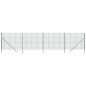 vidaXL Cerca de alambre de acero galvanizado verde 2,2x10 m vidaXL Cerca de alambre de acero galvanizado verde 2,2x10 m