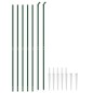 vidaXL Cerca de alambre con pinchos de anclaje verde 2,2x10 m vidaXL Cerca de alambre con pinchos de anclaje verde 2,2x10 m