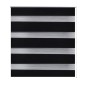Persiana Cebra 40 x 100 cm Negro