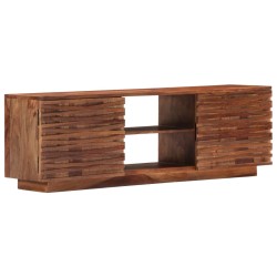 vidaXL Mueble de TV de madera maciza de Sheesham 120x30x40 cm
