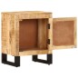 vidaXL Mesita de noche de madera maciza de mango 40x30x50 cm vidaXL Mesita de noche de madera maciza de mango 40x30x50 cm