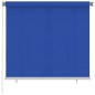 vidaXL Persiana enrollable de jardín HDPE azul 160x140 cm vidaXL Persiana enrollable de jardín HDPE azul 160x140 cm