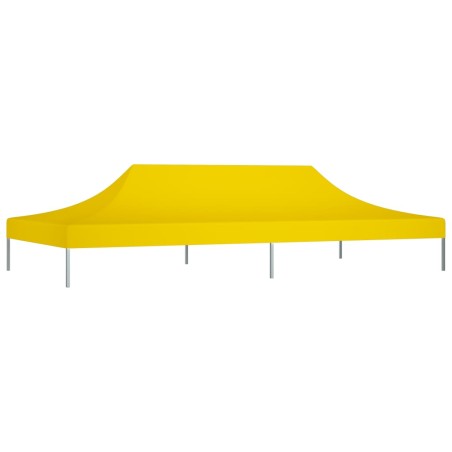 vidaXL Techo de carpa para celebraciones amarillo 6x3 m 270 g/m²