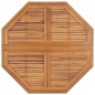 vidaXL Mesa de comedor plegable para jardín madera teca 120x120x75 cm vidaXL Mesa de comedor plegable para jardín madera teca 120x120x75 cm