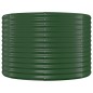 vidaXL Jardinera arriate acero recubrimiento polvo verde 396x100x68 cm vidaXL Jardinera arriate acero recubrimiento polvo verde 396x100x68 cm