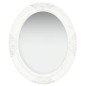 vidaXL Espejo de pared estilo barroco blanco 50x60 cm vidaXL Espejo de pared estilo barroco blanco 50x60 cm