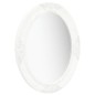 vidaXL Espejo de pared estilo barroco blanco 50x60 cm vidaXL Espejo de pared estilo barroco blanco 50x60 cm