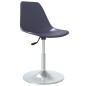 vidaXL Sillas de comedor giratorias 4 unidades PP lila vidaXL Sillas de comedor giratorias 4 unidades PP lila