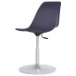 vidaXL Sillas de comedor giratorias 4 unidades PP lila vidaXL Sillas de comedor giratorias 4 unidades PP lila