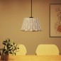 vidaXL Pantalla para lámpara de techo mimbre blanco Ø50x30 cm vidaXL Pantalla para lámpara de techo mimbre blanco Ø50x30 cm