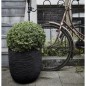 Capi Macetero Nature Rib negro 43x41 cm KBLR933 Capi Macetero Nature Rib negro 43x41 cm KBLR933