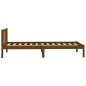 vidaXL Estructura de cama madera maciza pino marrón miel 100x200 cm vidaXL Estructura de cama madera maciza pino marrón miel 100x200 cm