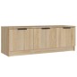 vidaXL Mueble de TV madera contrachapada roble Sonoma 102x35x36,5 cm