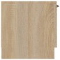 vidaXL Mueble de TV madera contrachapada roble Sonoma 102x35x36,5 cm
