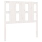 vidaXL Cabecero de cama madera maciza de pino blanco 105,5x4x100 cm vidaXL Cabecero de cama madera maciza de pino blanco 105,5x4x100 cm