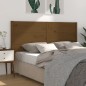 vidaXL Cabecero madera maciza de pino marrón miel 206x4x100 cm vidaXL Cabecero madera maciza de pino marrón miel 206x4x100 cm