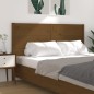 vidaXL Cabecero madera maciza de pino marrón miel 206x4x100 cm vidaXL Cabecero madera maciza de pino marrón miel 206x4x100 cm