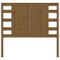 vidaXL Cabecero madera maciza de pino marrón miel 81x4x100 cm vidaXL Cabecero madera maciza de pino marrón miel 81x4x100 cm
