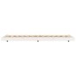 vidaXL Estructura de cama madera maciza de pino blanco 75x190 cm vidaXL Estructura de cama madera maciza de pino blanco 75x190 cm